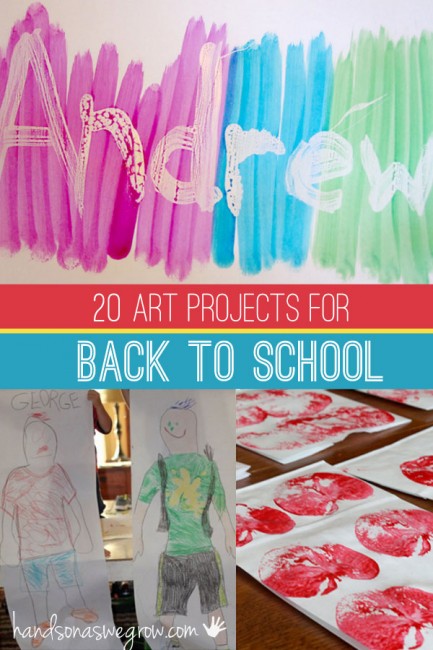 20 back to school art projects for kids