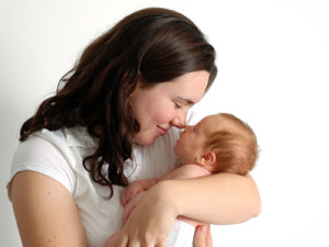 Mother and baby