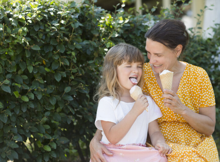 People Eating Ice Cream